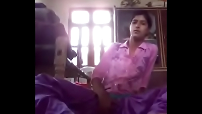 Indian young girl mastrubating in home